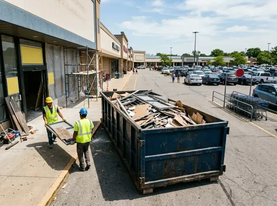 retail-store-renovation-debris-003 — frequently asked questions, Roll-off Dumpster Rentals in Mattawan, MI